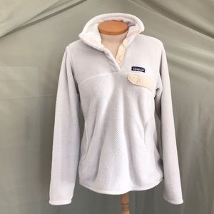White Patagonia sweater size small, good shape